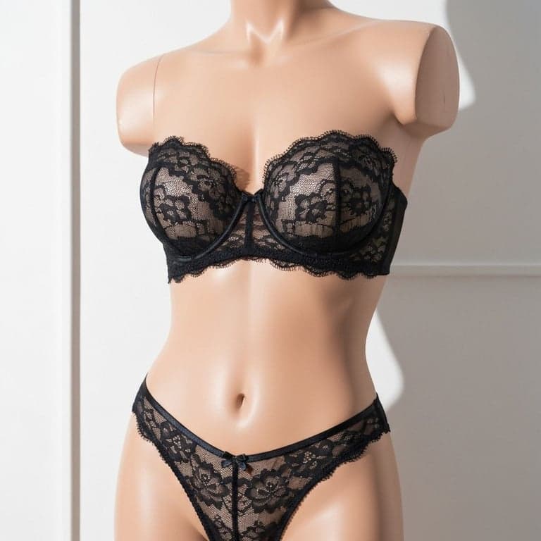 シルクランジェリーセット